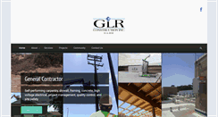 Desktop Screenshot of glr-construction.com